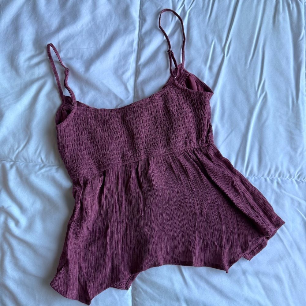 RSQ Mauve Ruffled Top - Picture 4 of 7